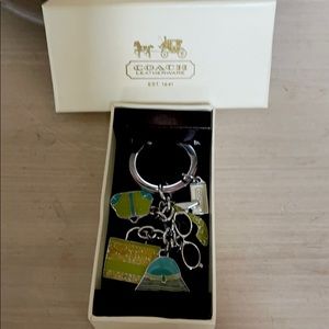 New Coach key ring